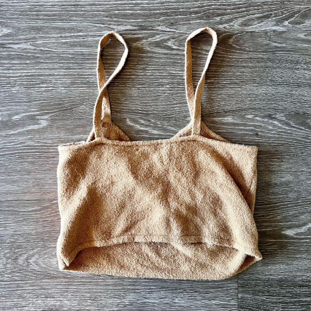 Madewell / Crop Top / Brown / L 🤎 - Picture 2 of 7